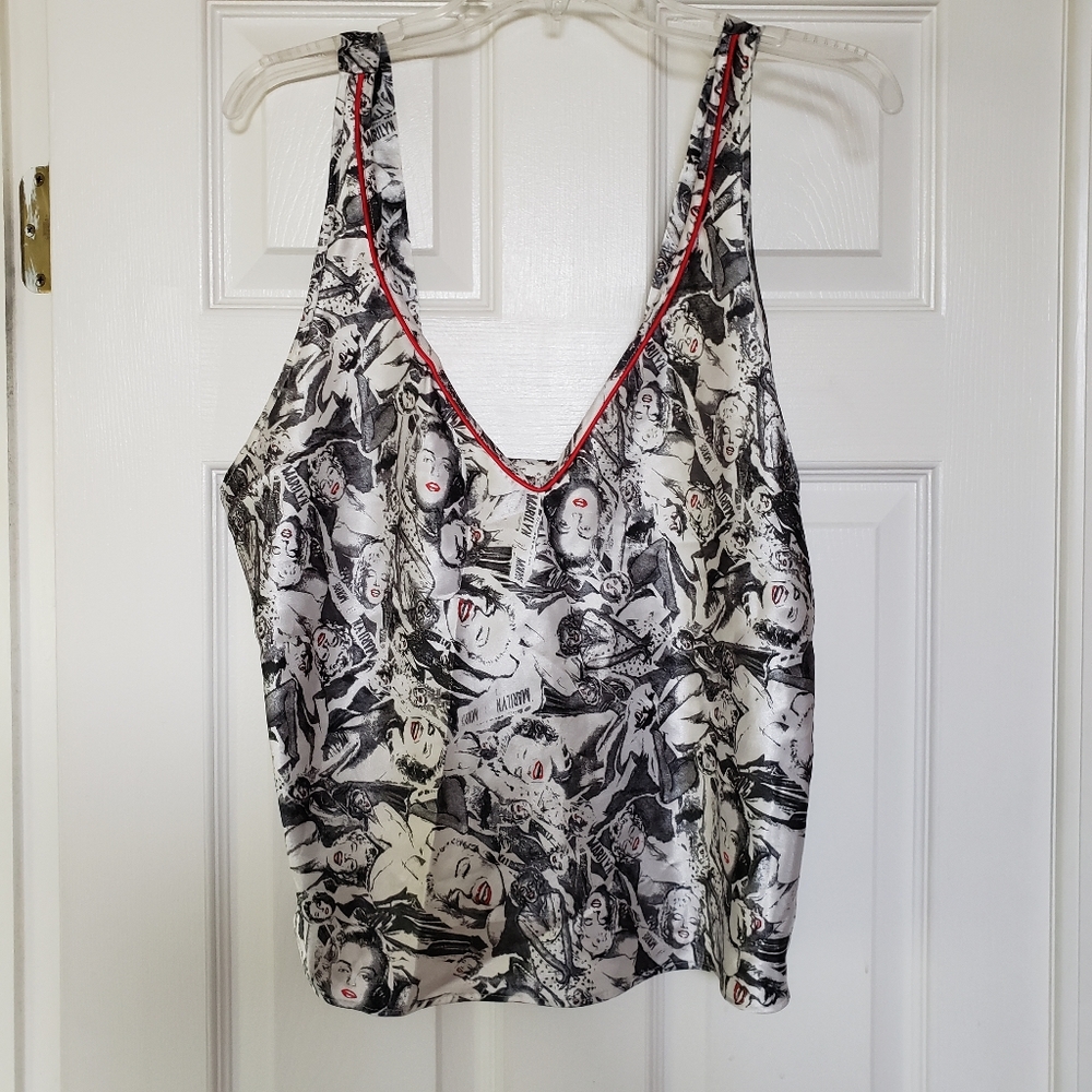 Vintage Warner's Marilyn Monroe Silky Blouse